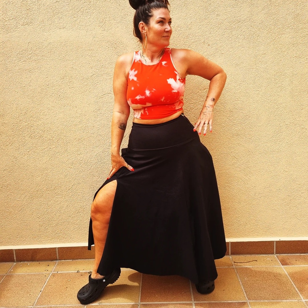 Manners London Petite Asri Skirt in Black *SOLD OUT ON WEBSITE